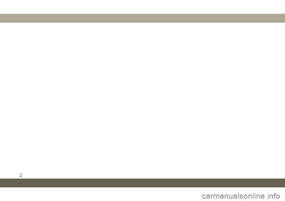 JEEP CHEROKEE 2019 Notice dentretien (in French) 2 JEEP CHEROKEE 2019 Notice dentretien (in French) 2