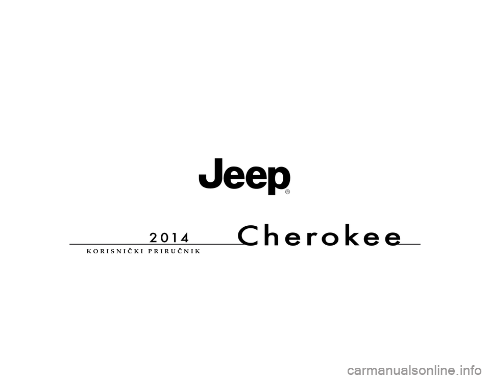 JEEP CHEROKEE 2019  Knjižica s uputama za uporabu i održavanje (in Croatian) 