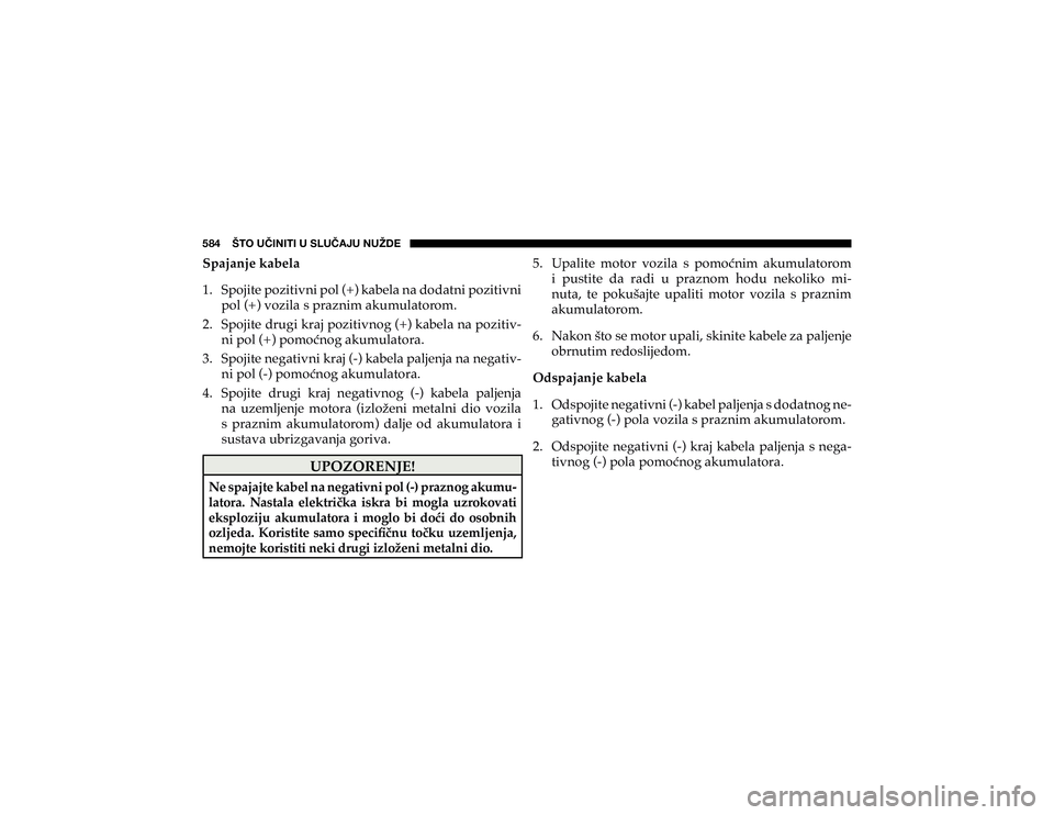 JEEP CHEROKEE 2019  Knjižica s uputama za uporabu i održavanje (in Croatian) ��������÷�;�6��<Õ�0�5�0�;�0��<��:�3�<Õ�(�1�<��5�<�ù�+�,�6�S�D�M�D�Q�M�H��N�D�E�H�O�D 
���� �6�S�R�M�L�W�H��S�R�]�L�W�L�Y�Q�L��S�R�O������N�D�E�H�O�D��Q�D��G�R�G�D�W�Q�L�
