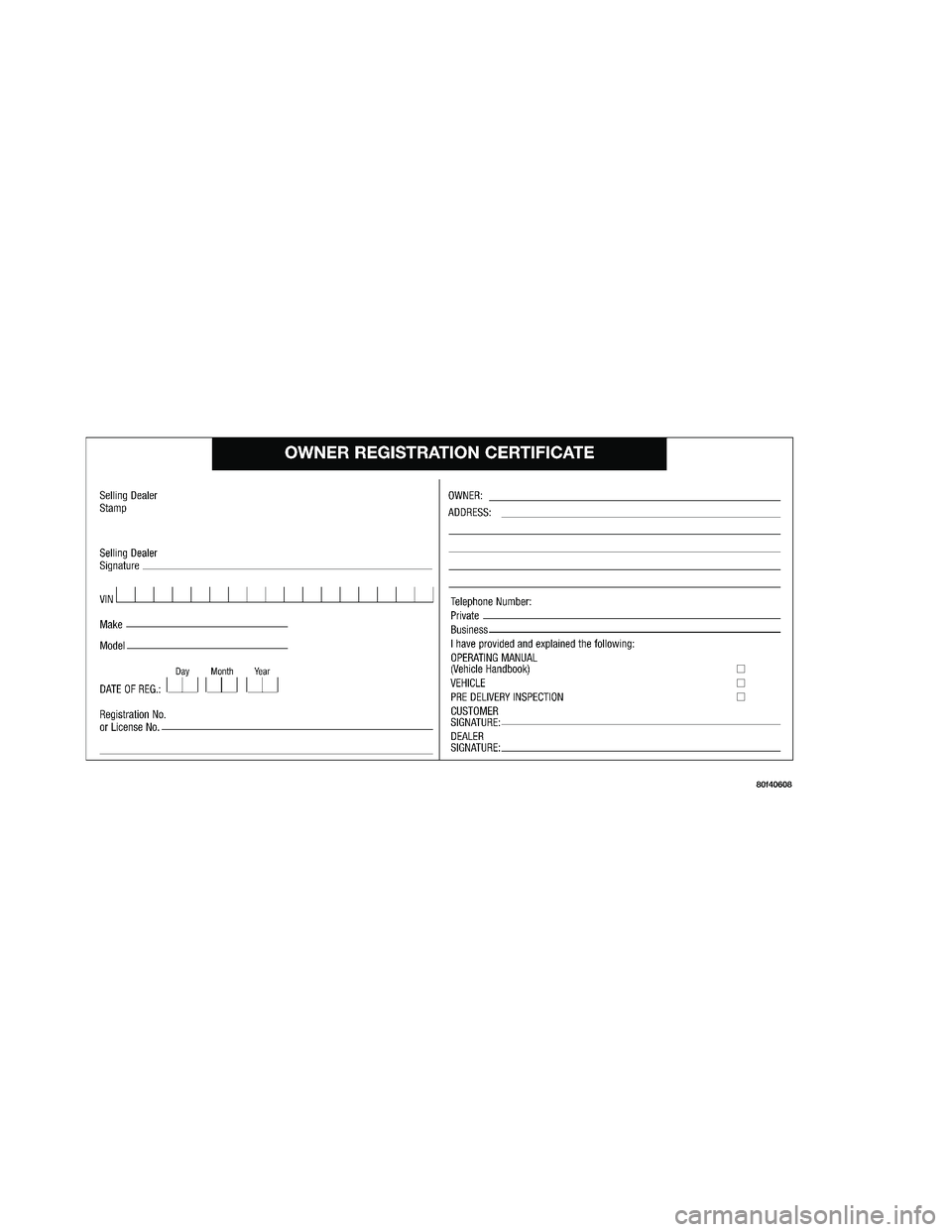 JEEP GRAND CHEROKEE 2010 Owner handbook (in English) JEEP GRAND CHEROKEE 2010 Owner handbook (in English)
