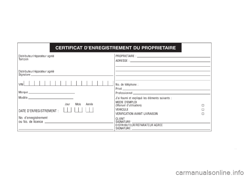 JEEP PATRIOT 2020 Notice dentretien (in French) JEEP PATRIOT 2020 Notice dentretien (in French)