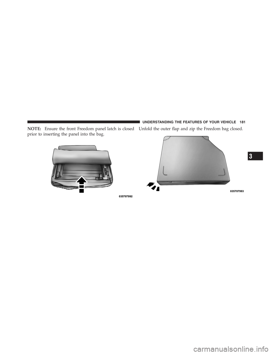 JEEP WRANGLER UNLIMITED 2012 Owners Manual 3
UNDERSTANDING THE FEATURES OF YOUR VEHICLE 181 JEEP WRANGLER UNLIMITED 2012 Owners Manual 3
UNDERSTANDING THE FEATURES OF YOUR VEHICLE 181