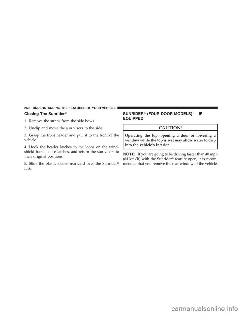 JEEP WRANGLER UNLIMITED 2012 Owners Manual JEEP WRANGLER UNLIMITED 2012 Owners Manual