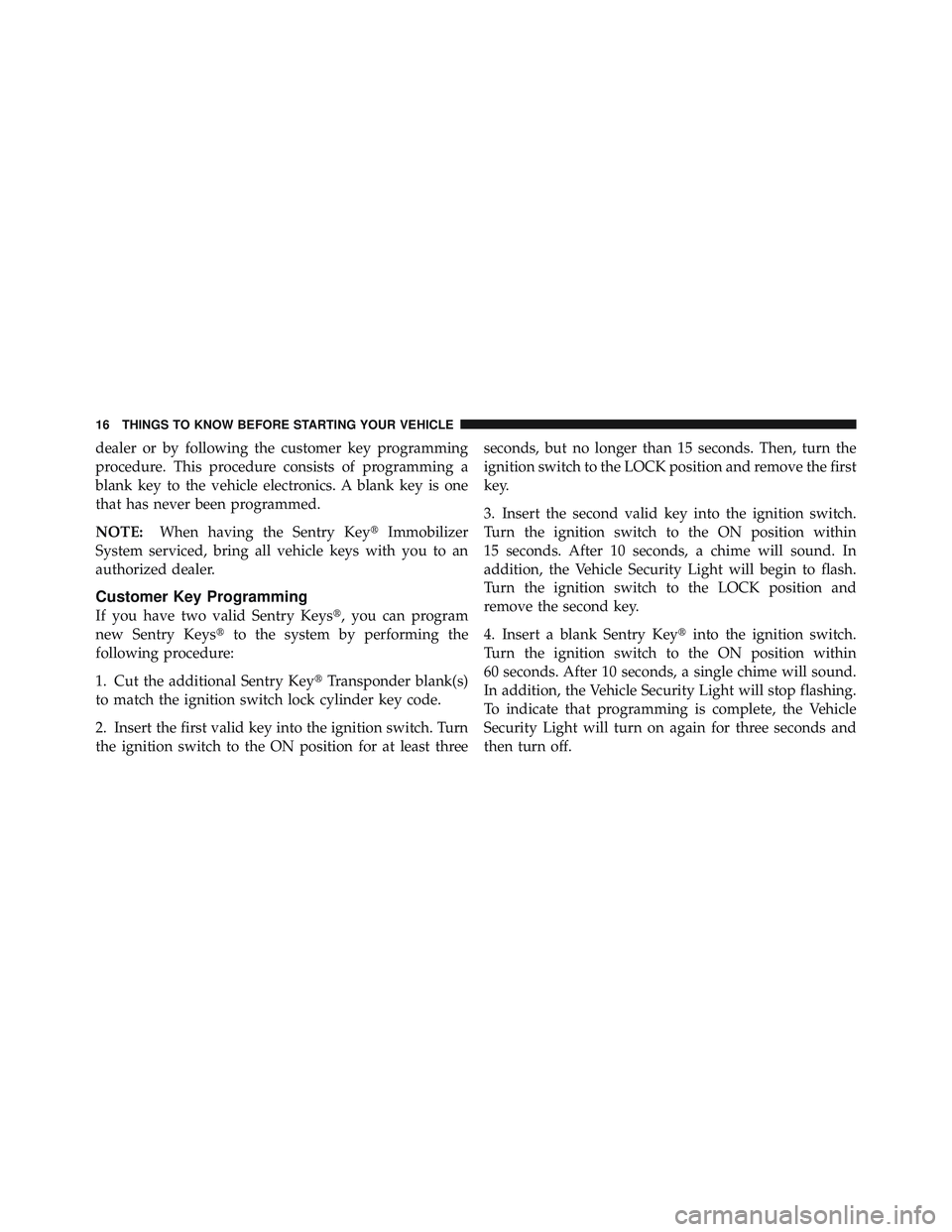JEEP WRANGLER UNLIMITED 2009 User Guide 