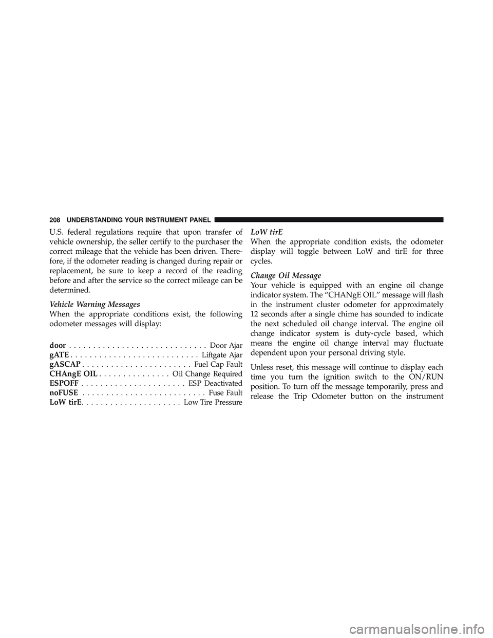 JEEP WRANGLER UNLIMITED 2009  Owners Manual 
