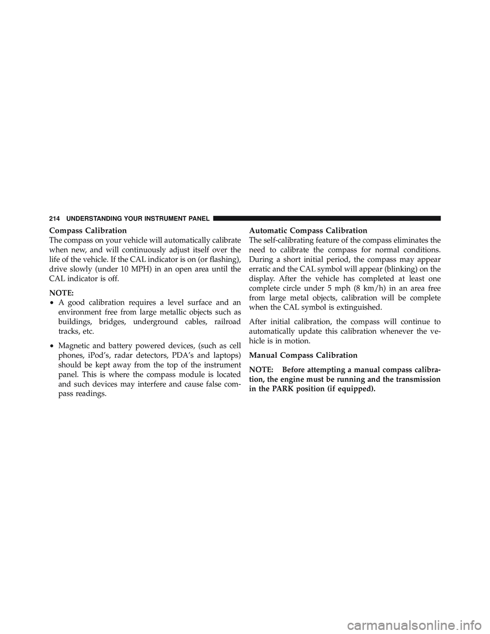 JEEP WRANGLER UNLIMITED 2009  Owners Manual 