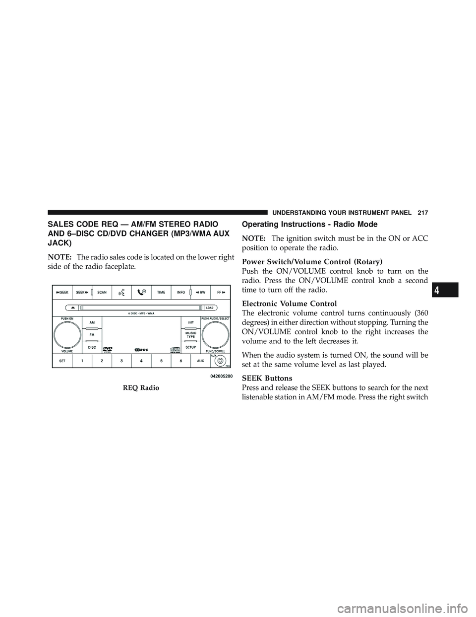 JEEP WRANGLER UNLIMITED 2009  Owners Manual 