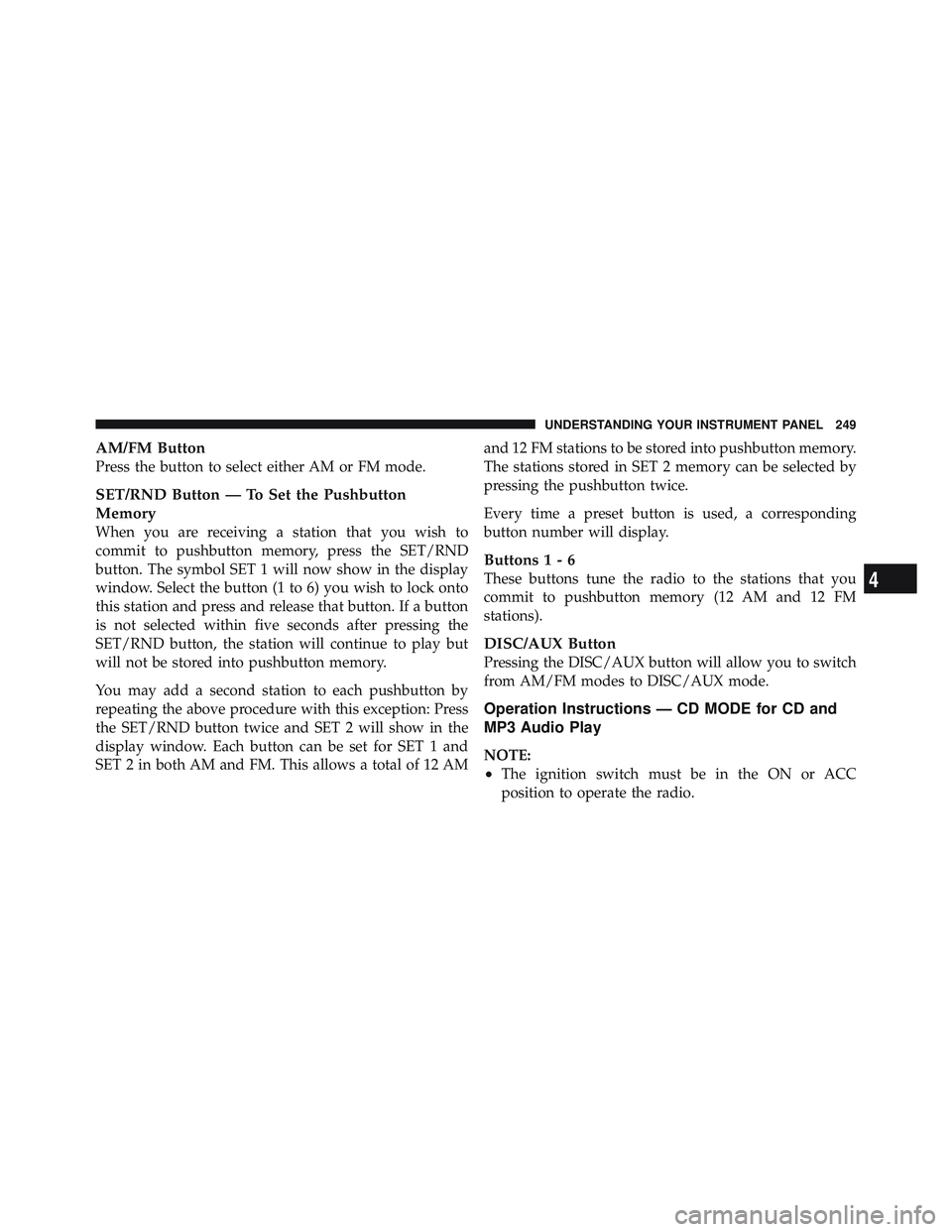 JEEP WRANGLER UNLIMITED 2009 Owners Manual JEEP WRANGLER UNLIMITED 2009 Owners Manual
