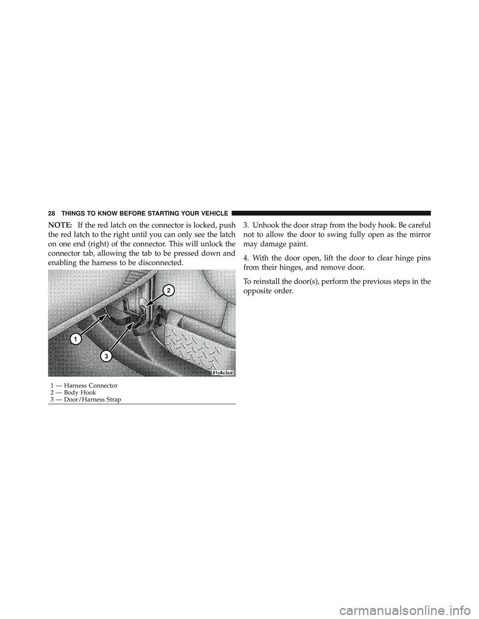JEEP WRANGLER UNLIMITED 2009 Owners Manual 