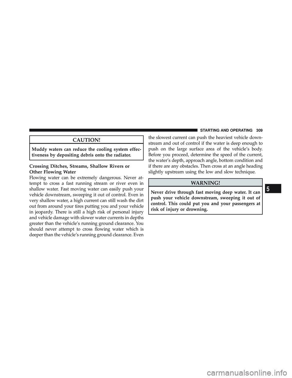 JEEP WRANGLER UNLIMITED 2009  Owners Manual 