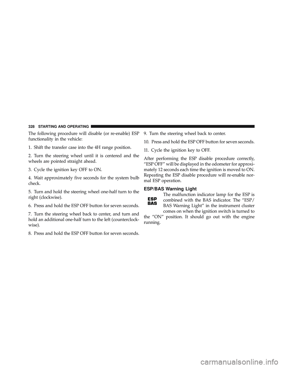 JEEP WRANGLER UNLIMITED 2009  Owners Manual 