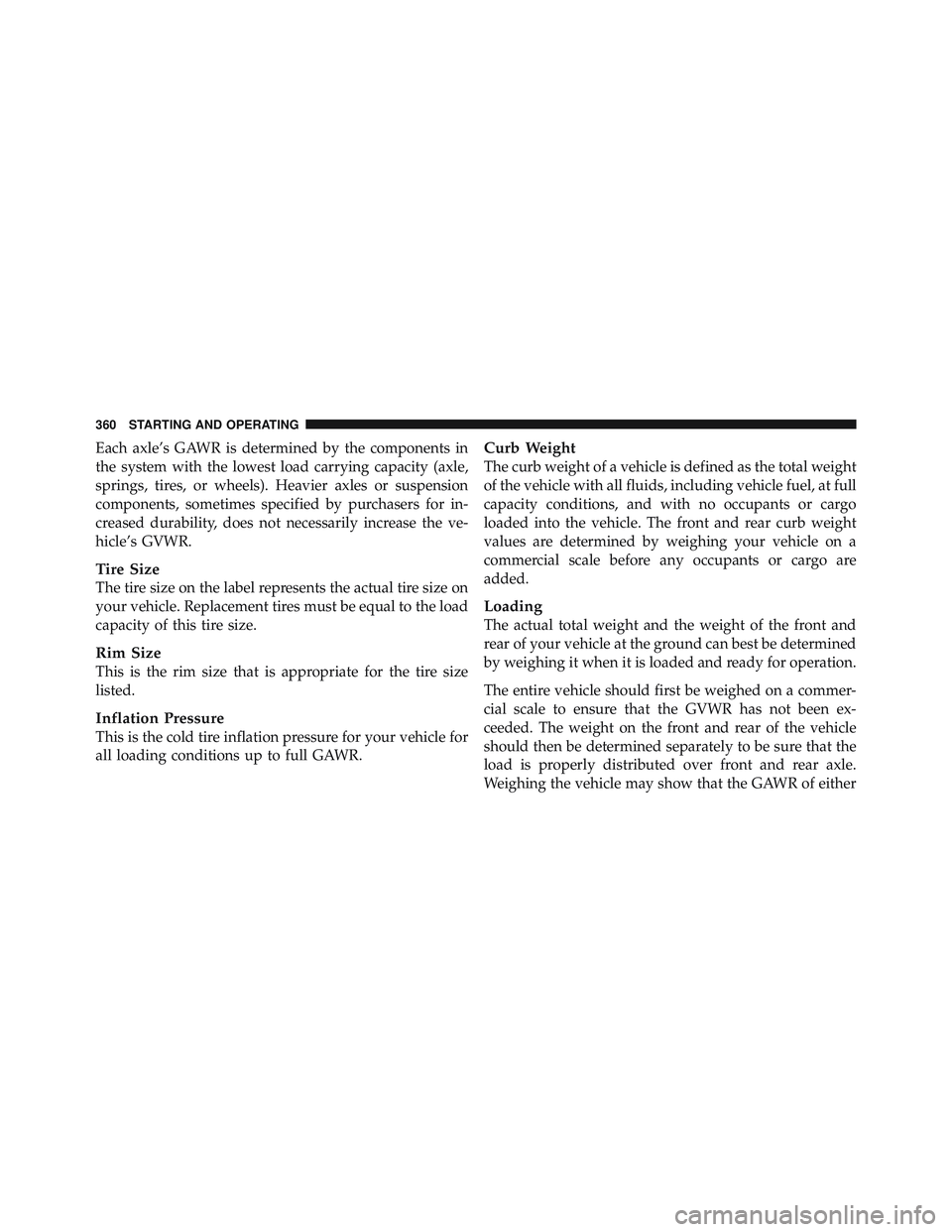 JEEP WRANGLER UNLIMITED 2009  Owners Manual 