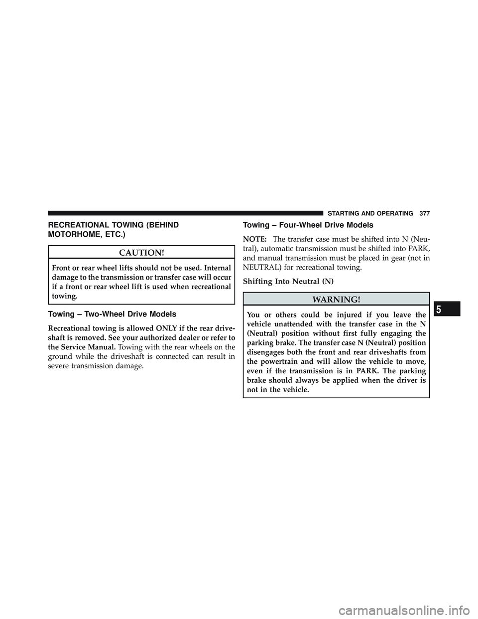 JEEP WRANGLER UNLIMITED 2009 Owners Manual JEEP WRANGLER UNLIMITED 2009 Owners Manual
