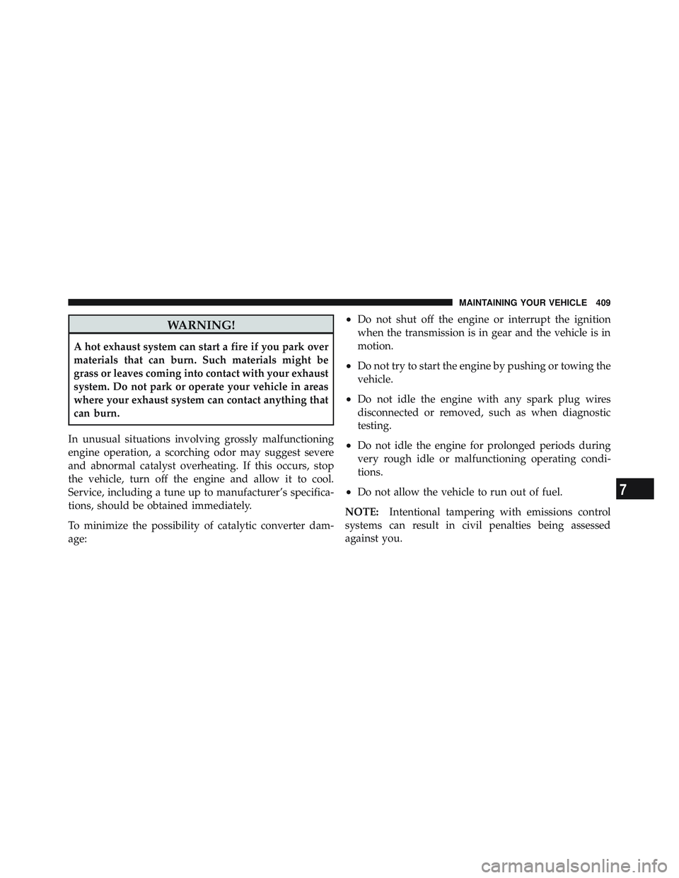 JEEP WRANGLER UNLIMITED 2009  Owners Manual 