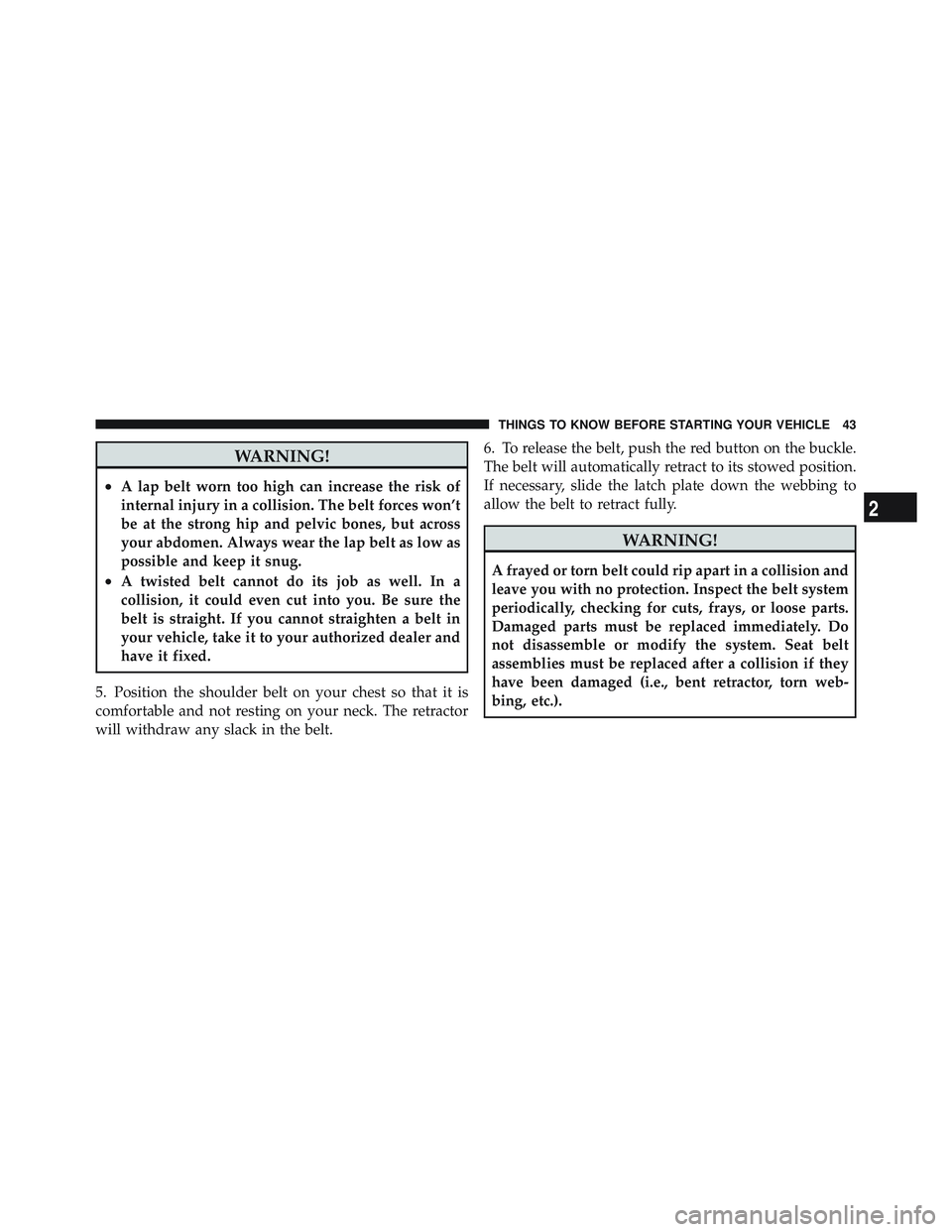JEEP WRANGLER UNLIMITED 2009 Service Manual 