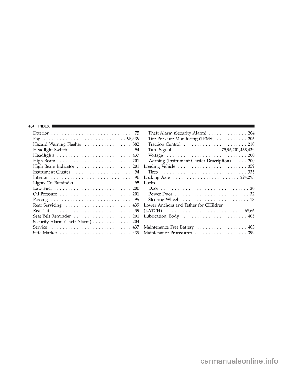 JEEP WRANGLER UNLIMITED 2009 Owners Manual JEEP WRANGLER UNLIMITED 2009 Owners Manual
