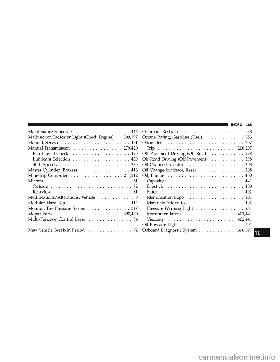 JEEP WRANGLER UNLIMITED 2009 Owners Manual JEEP WRANGLER UNLIMITED 2009 Owners Manual