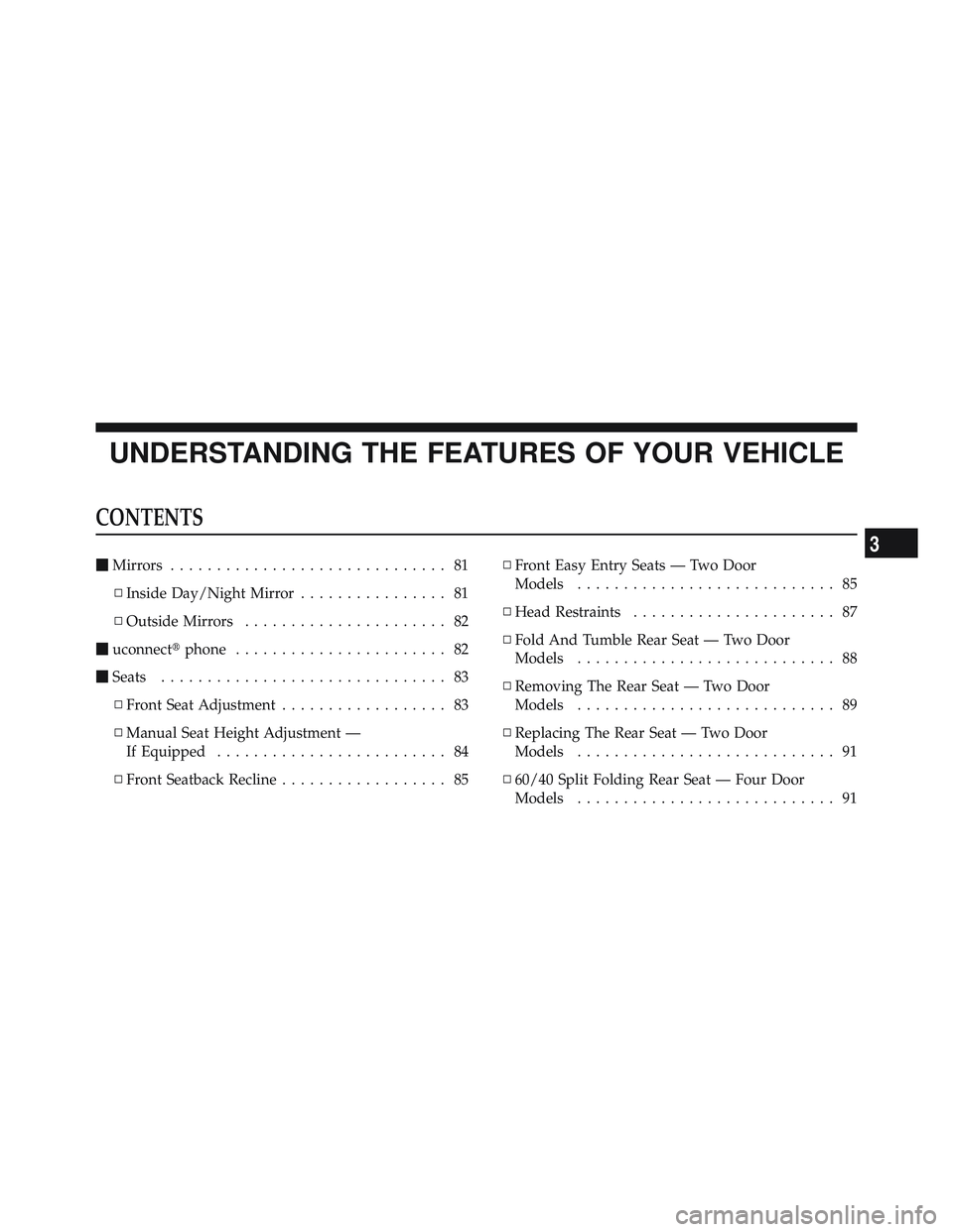 JEEP WRANGLER UNLIMITED 2009 Manual PDF 