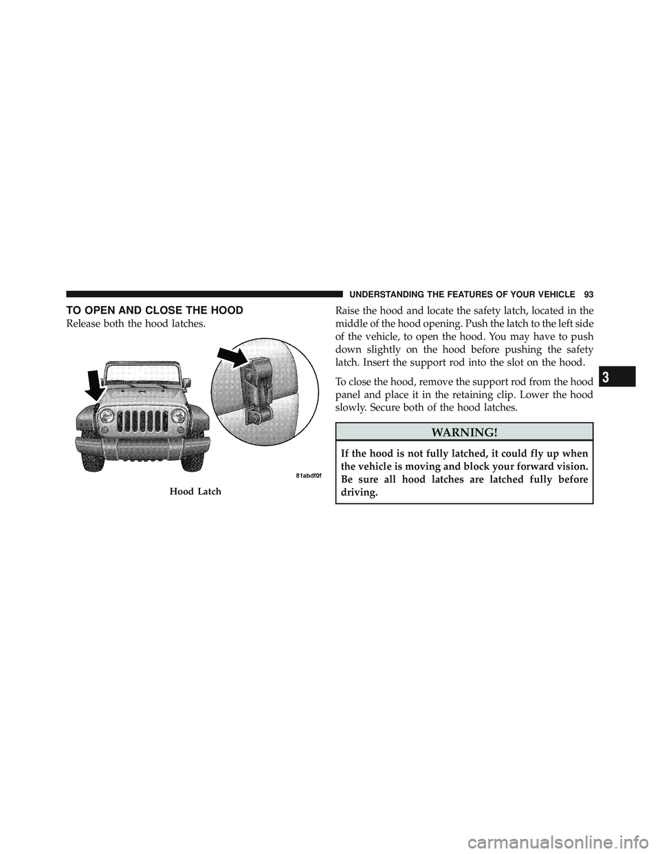 JEEP WRANGLER UNLIMITED 2009 Owners Manual JEEP WRANGLER UNLIMITED 2009 Owners Manual