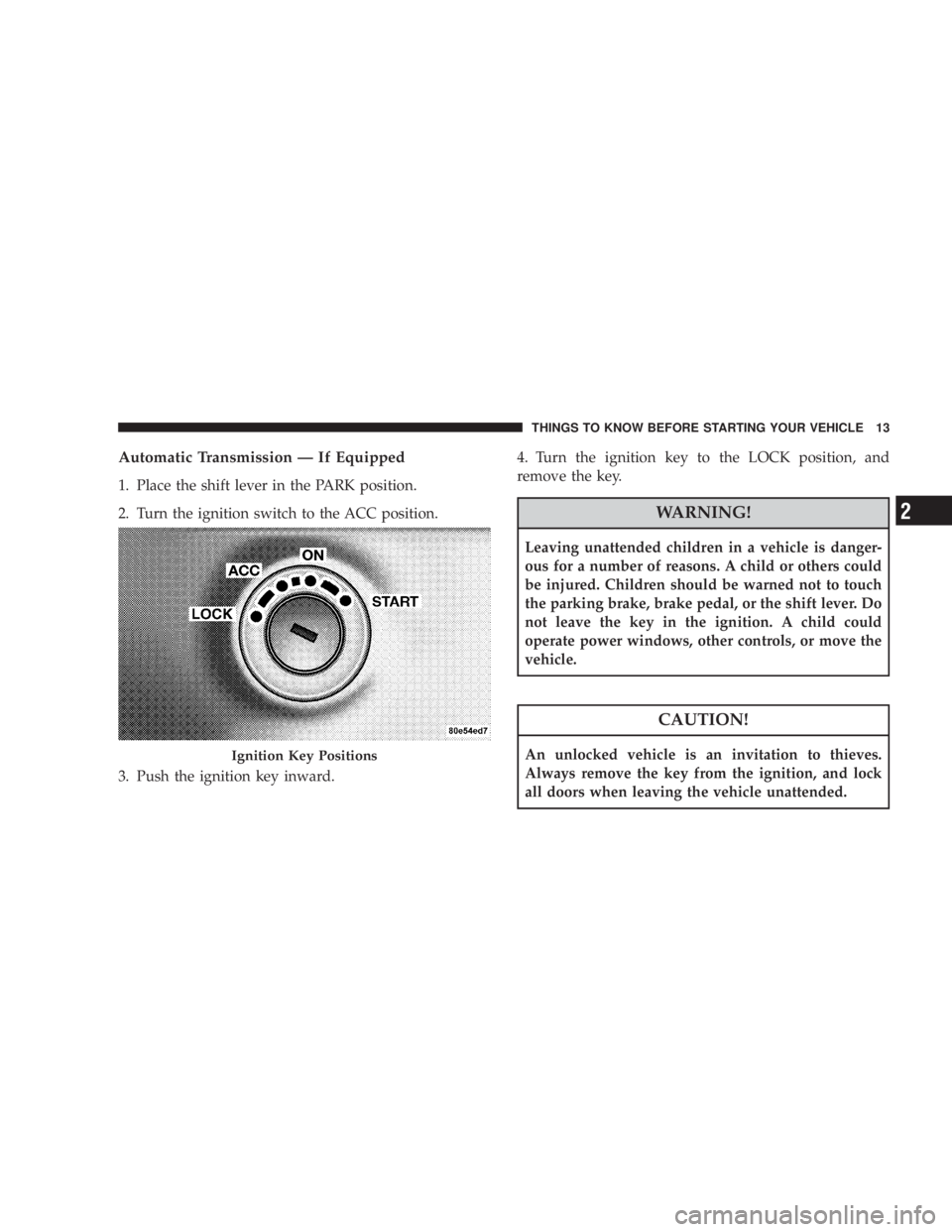 JEEP WRANGLER UNLIMITED 2008 User Guide 2 