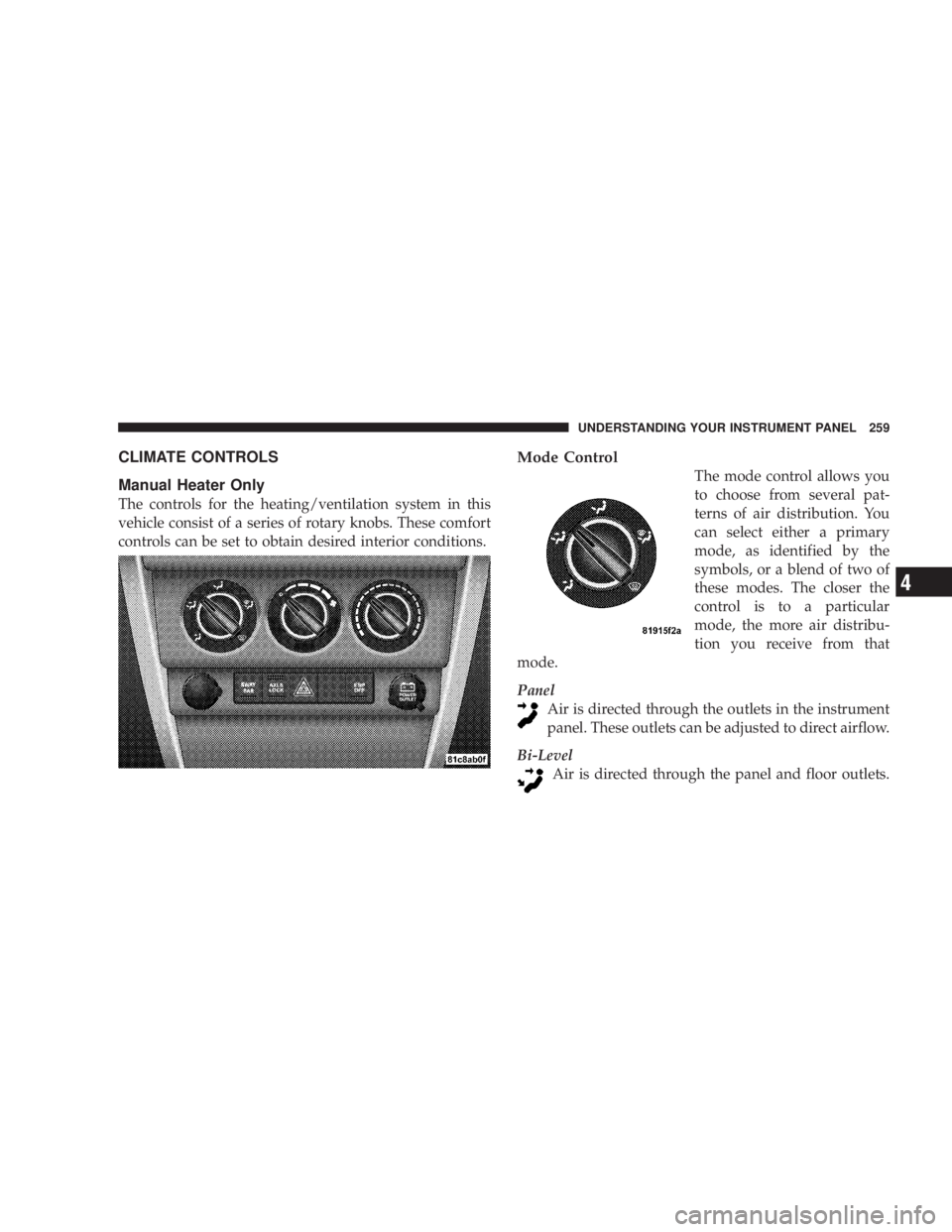 JEEP WRANGLER UNLIMITED 2008  Owners Manual 4 