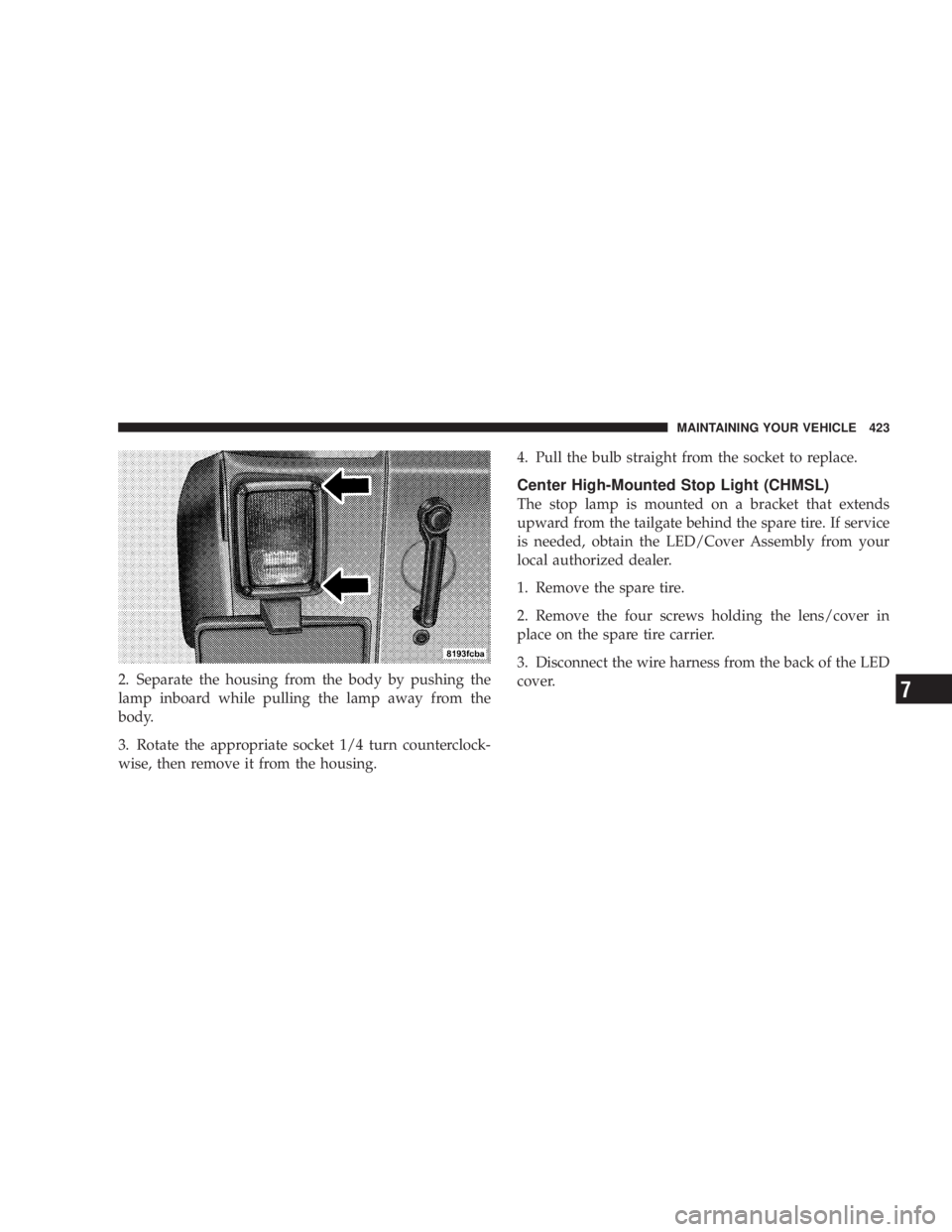 JEEP WRANGLER UNLIMITED 2008 Owners Manual 7 JEEP WRANGLER UNLIMITED 2008 Owners Manual 7