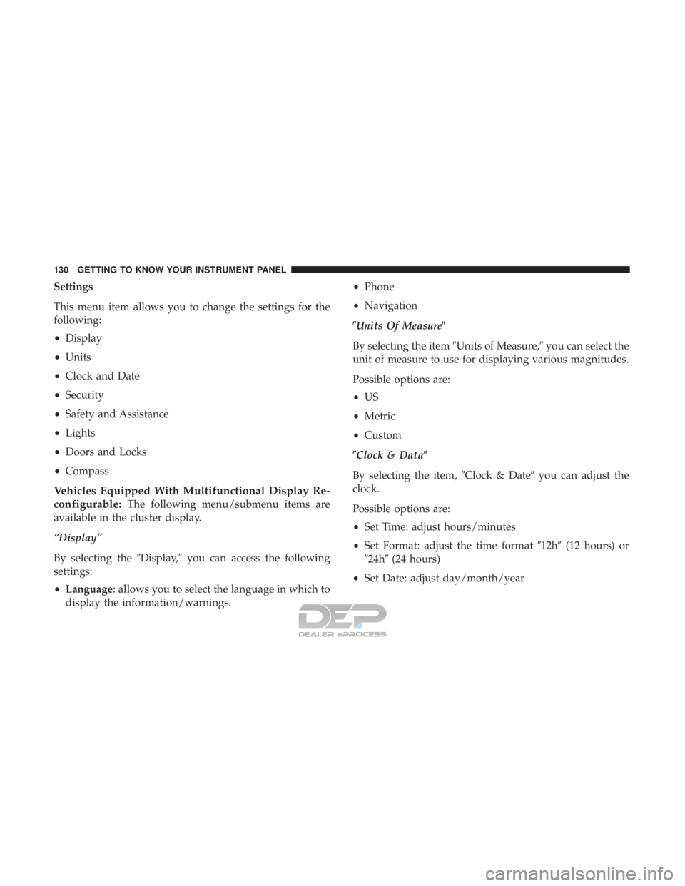 JEEP RENEGADE LATITUDE 2017  Owners Manual 