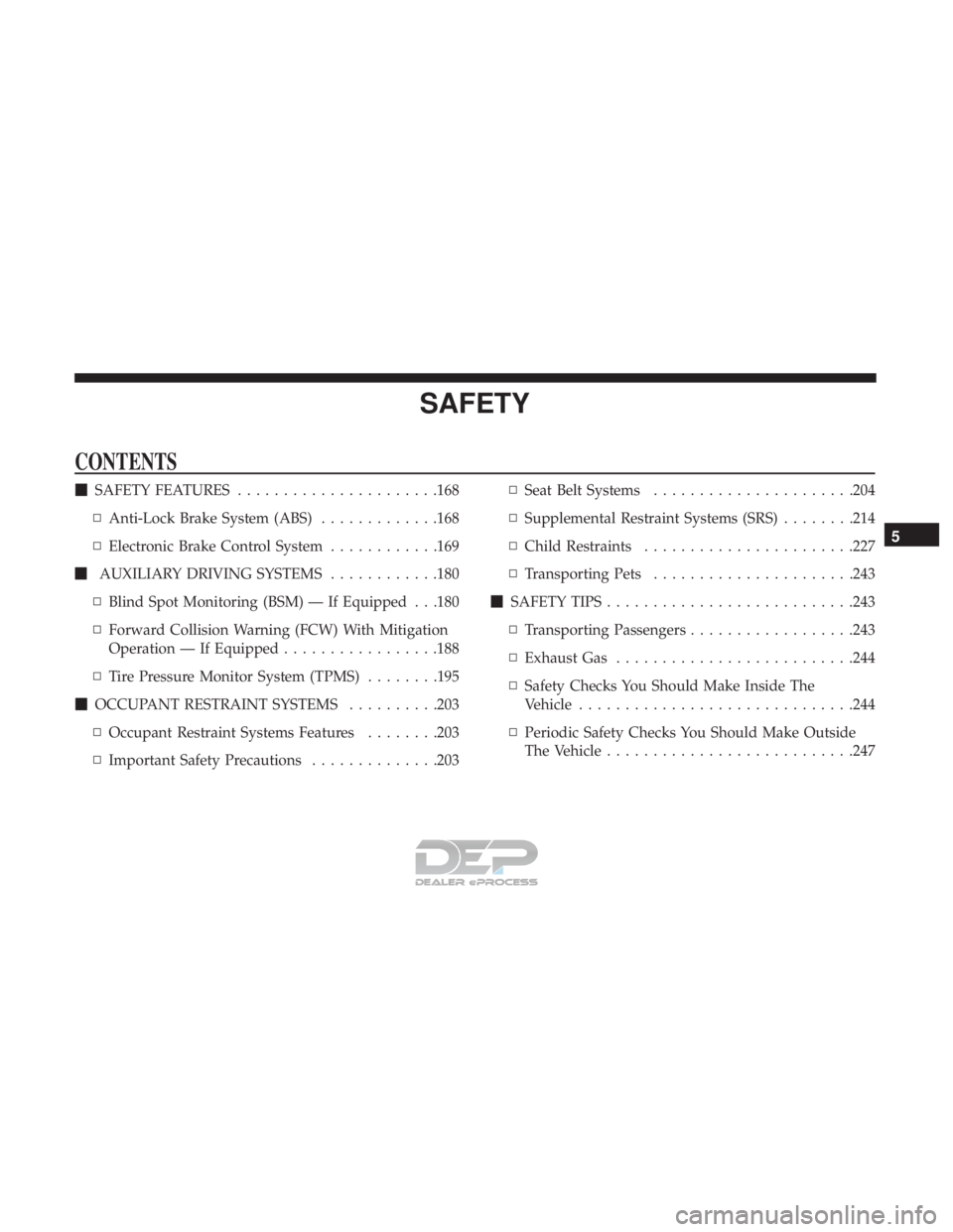 JEEP RENEGADE LATITUDE 2017  Owners Manual 