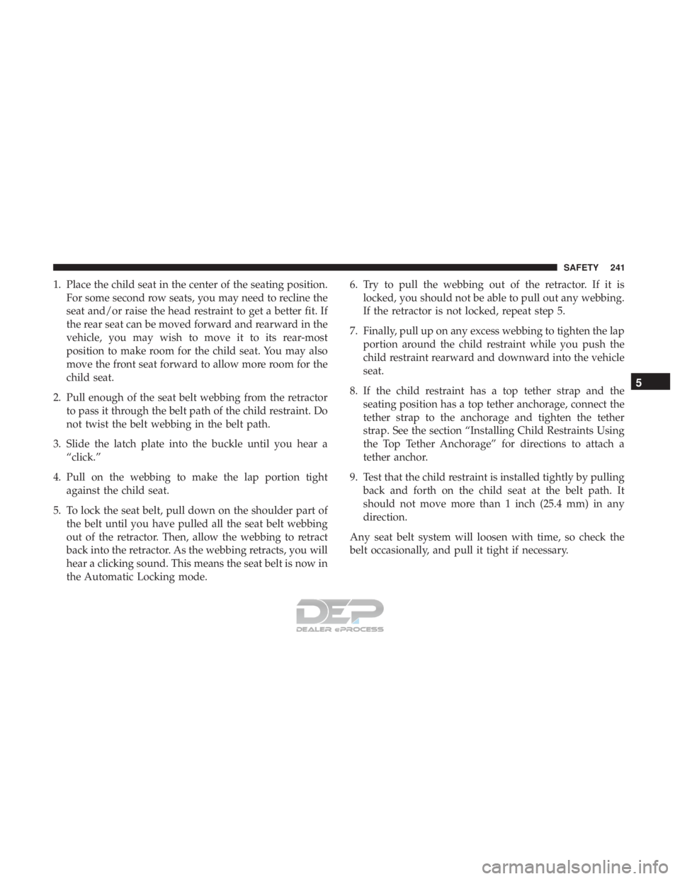 JEEP RENEGADE LATITUDE 2017  Owners Manual 