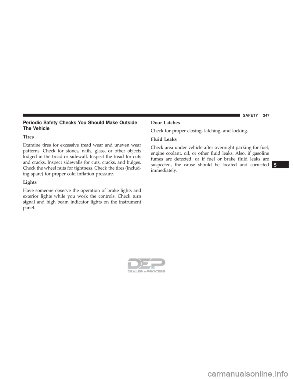 JEEP RENEGADE LATITUDE 2017  Owners Manual 