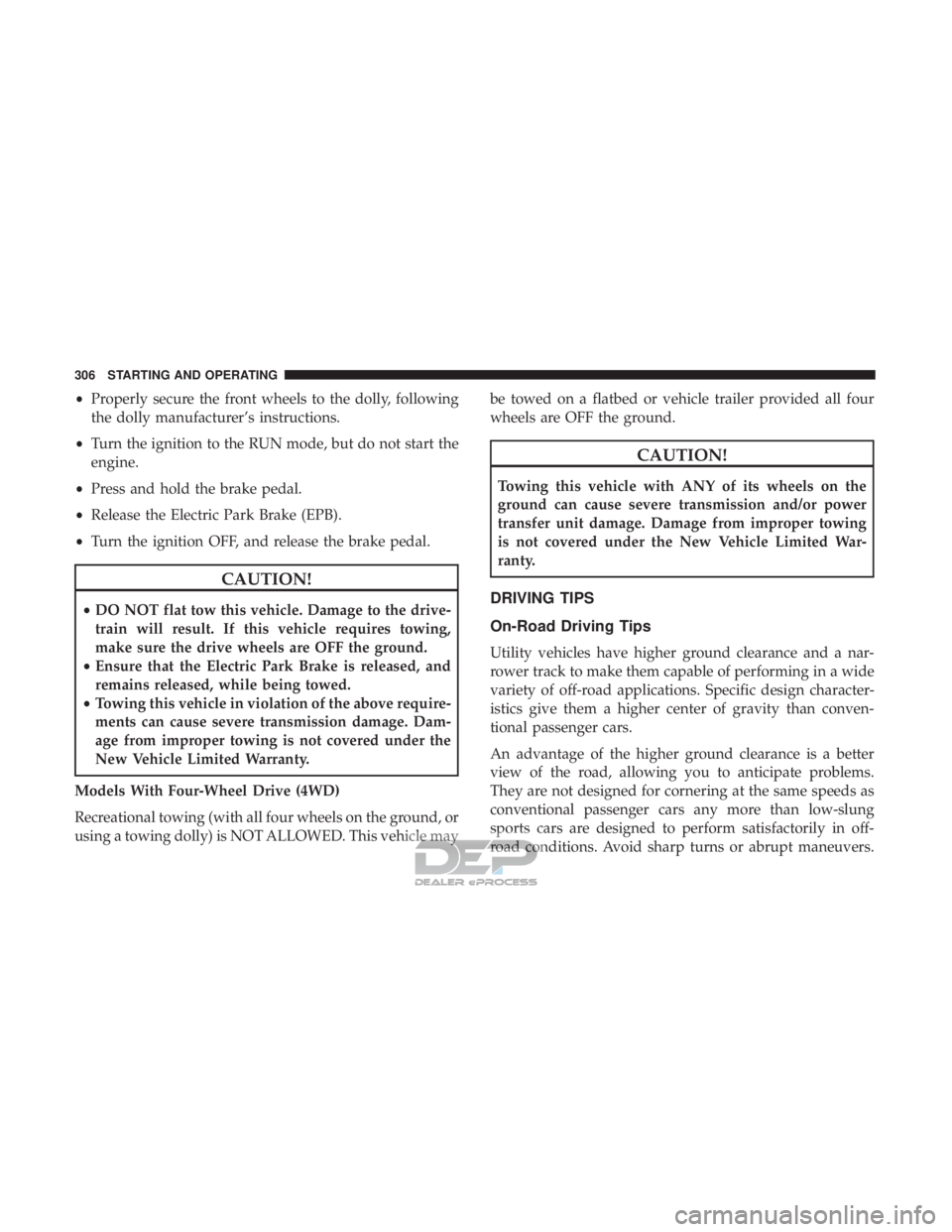 JEEP RENEGADE LATITUDE 2017  Owners Manual 