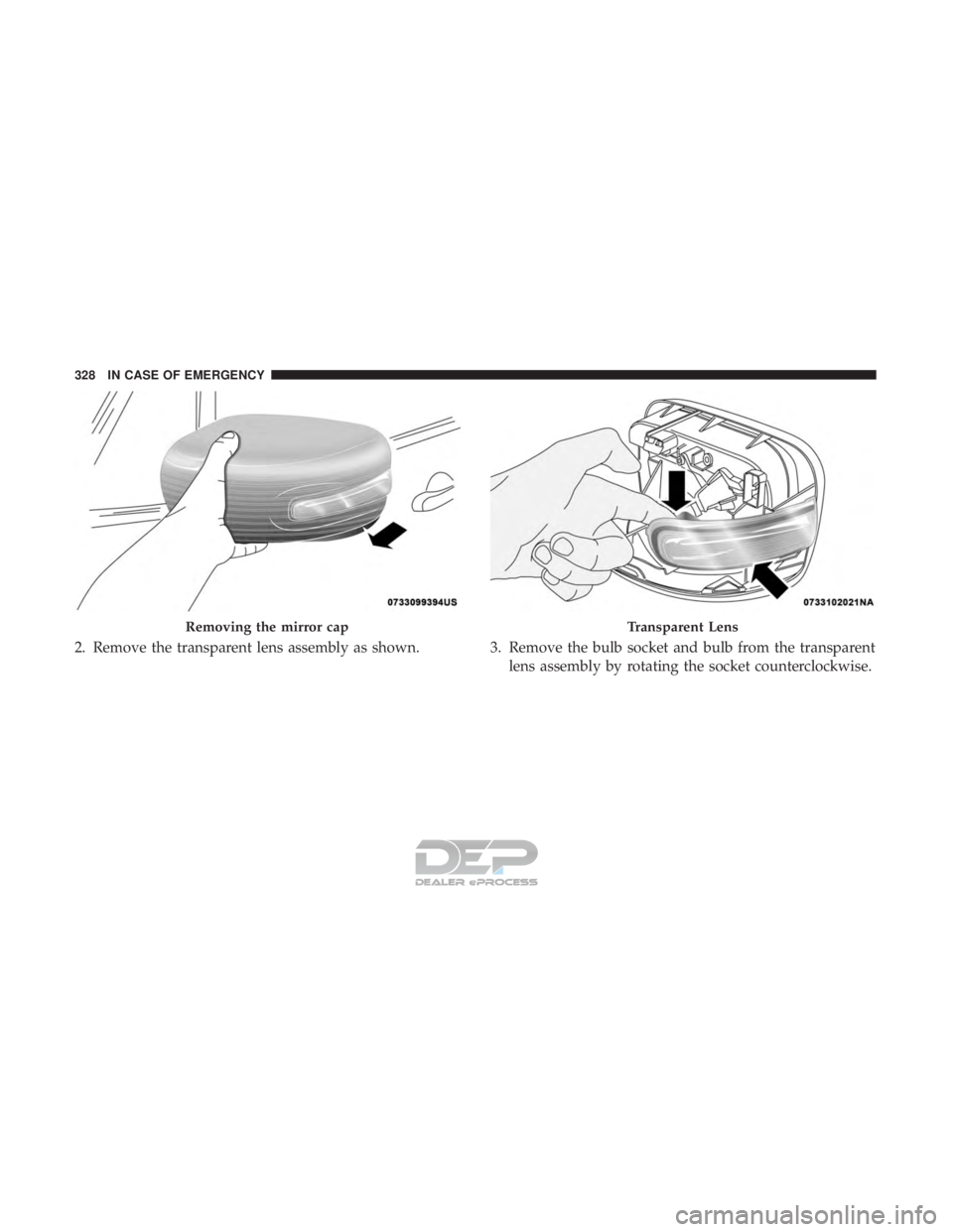 JEEP RENEGADE LATITUDE 2017 Owners Manual Transparent Lens
328 IN CASE OF EMERGENCY JEEP RENEGADE LATITUDE 2017 Owners Manual Transparent Lens
328 IN CASE OF EMERGENCY
