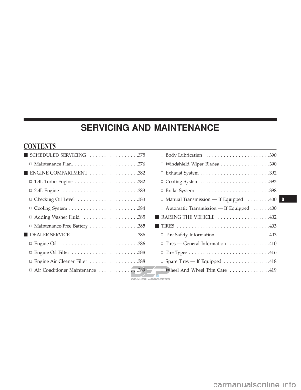 JEEP RENEGADE LATITUDE 2017  Owners Manual 