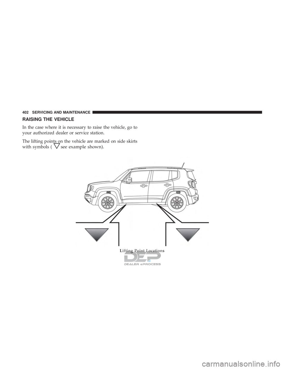 JEEP RENEGADE LATITUDE 2017 Owners Manual see example shown). JEEP RENEGADE LATITUDE 2017 Owners Manual see example shown).