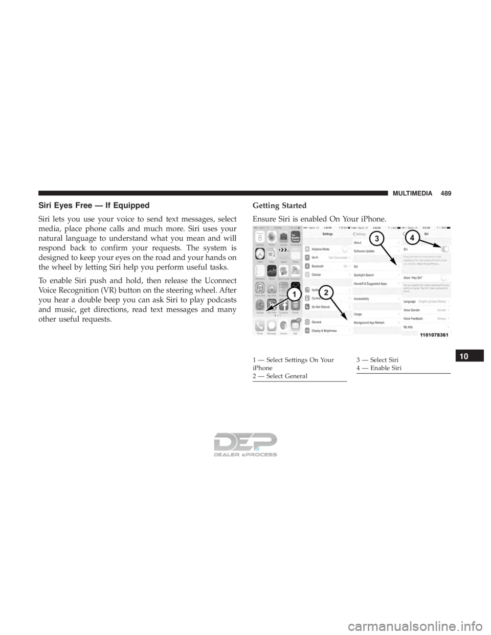 JEEP RENEGADE LATITUDE 2017  Owners Manual 1 