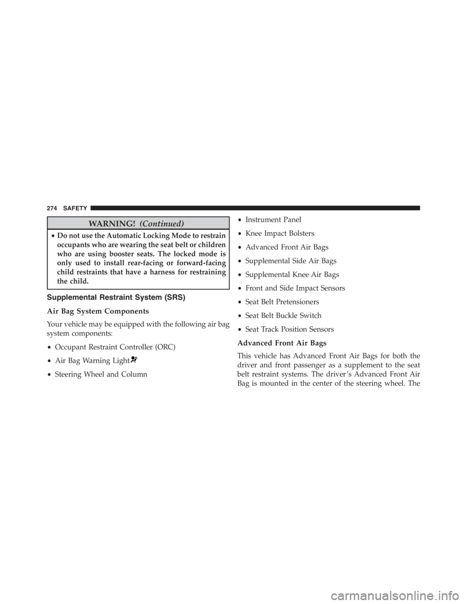 JEEP RENEGADE TRAILHAWK 2016 Owners Manual JEEP RENEGADE TRAILHAWK 2016 Owners Manual
