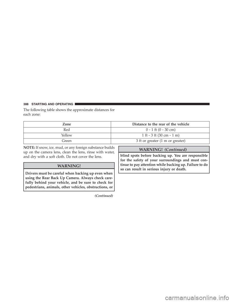 JEEP RENEGADE TRAILHAWK 2016  Owners Manual 