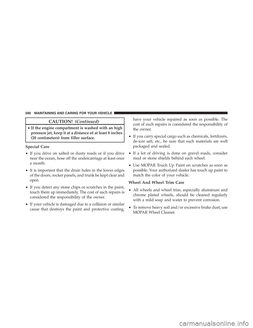 JEEP RENEGADE TRAILHAWK 2016  Owners Manual 