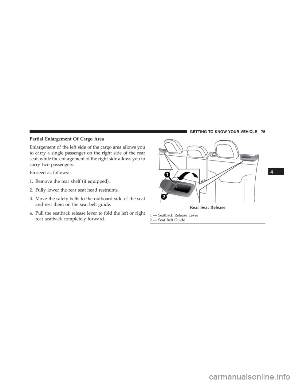 JEEP RENEGADE TRAILHAWK 2016 Manual PDF GETTING TO KNOW YOUR VEHICLE 75 JEEP RENEGADE TRAILHAWK 2016 Manual PDF GETTING TO KNOW YOUR VEHICLE 75