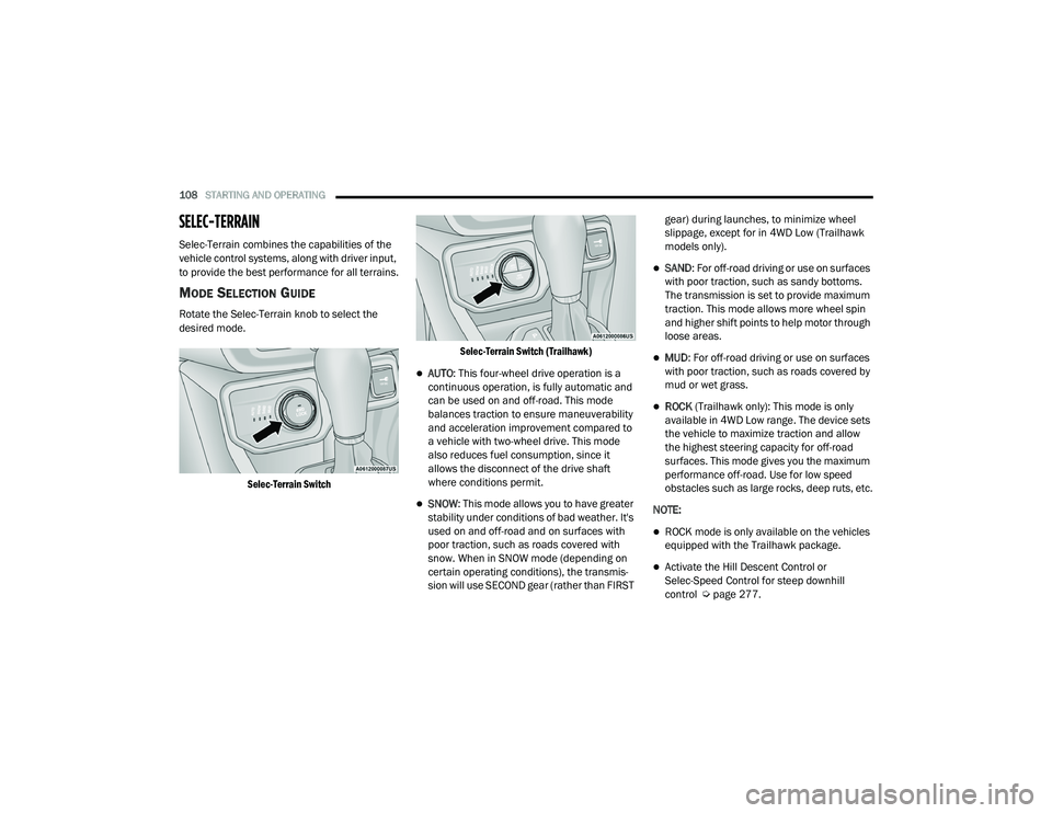 JEEP RENEGADE 2022  Owners Manual 