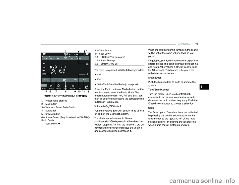 JEEP RENEGADE 2022  Owners Manual 8 �