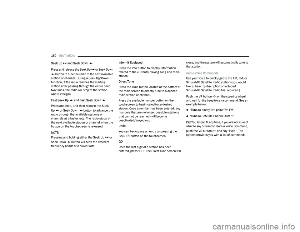 JEEP RENEGADE 2022  Owners Manual 
