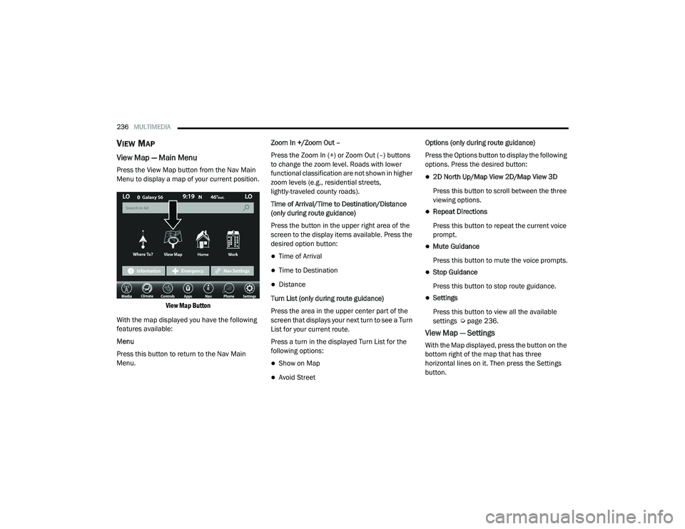 JEEP RENEGADE 2022 Owners Manual JEEP RENEGADE 2022 Owners Manual