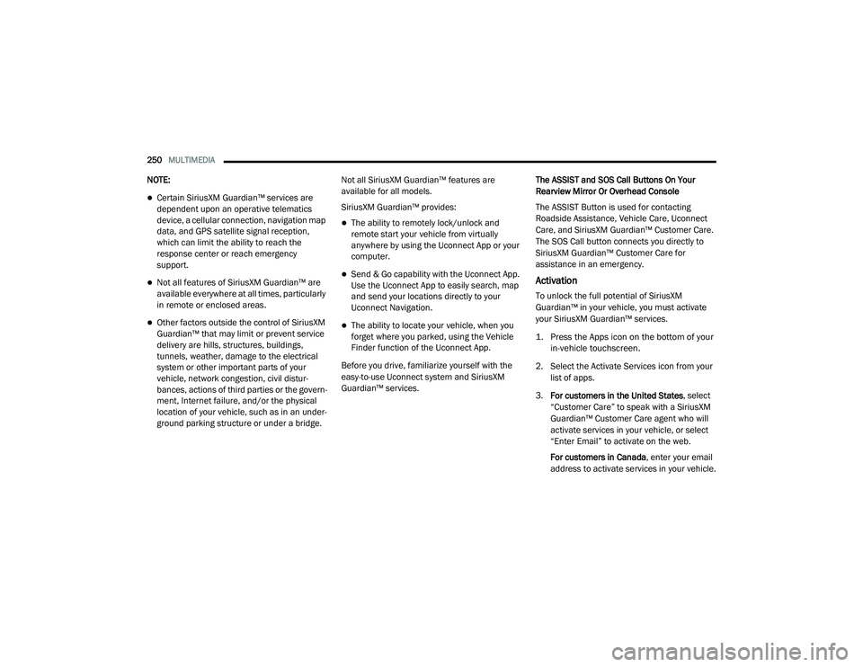 JEEP RENEGADE 2022  Owners Manual 