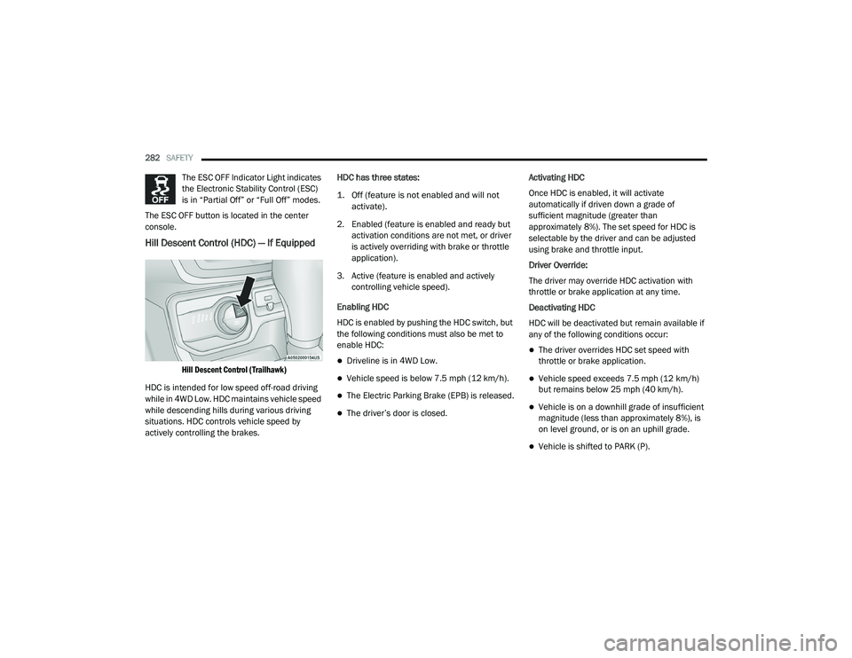 JEEP RENEGADE 2022  Owners Manual 