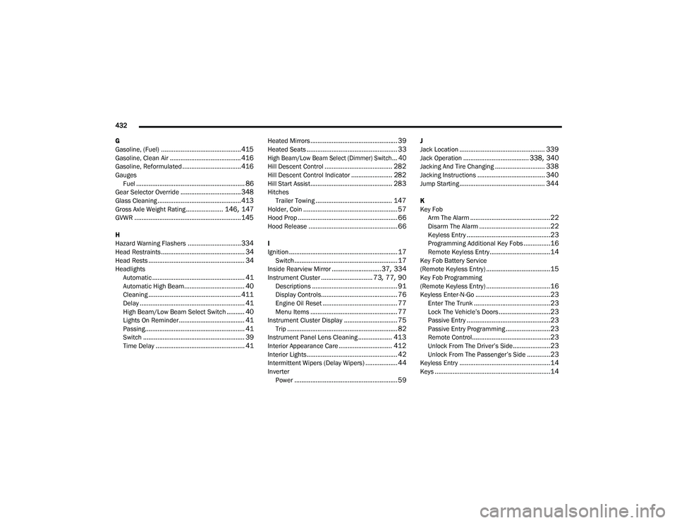 JEEP RENEGADE 2022  Owners Manual 