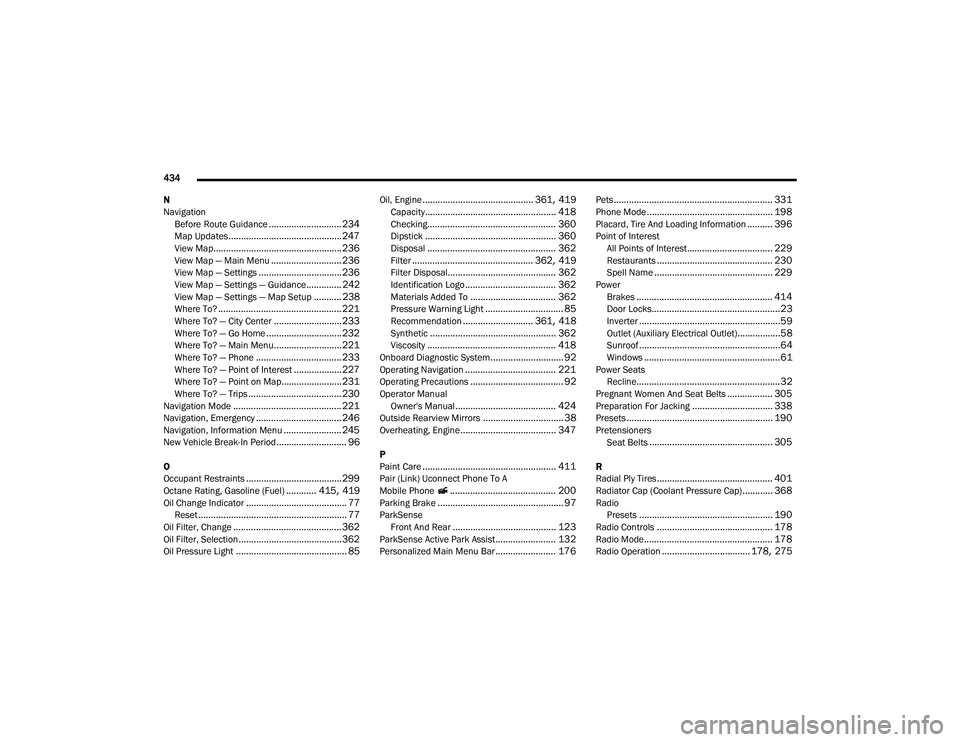 JEEP RENEGADE 2022  Owners Manual 