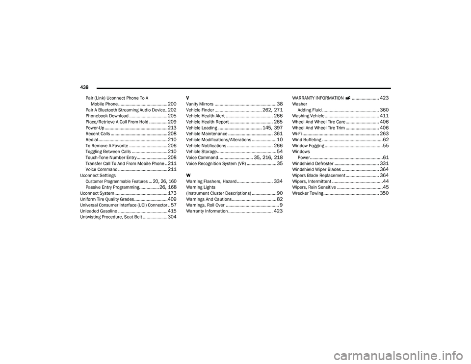 JEEP RENEGADE 2022  Owners Manual 