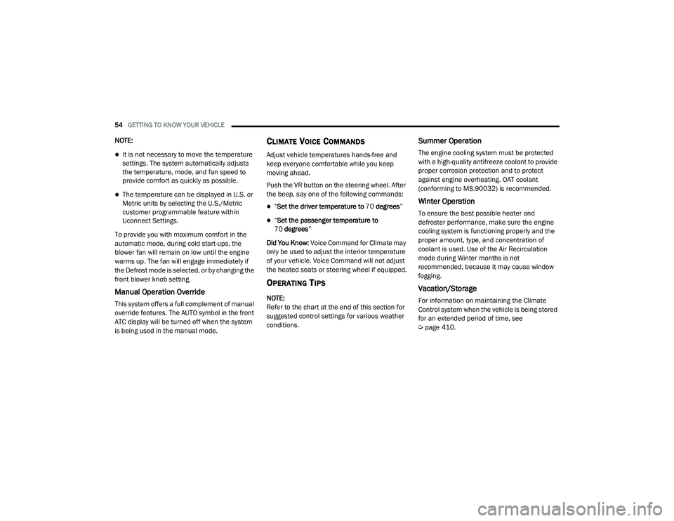 JEEP RENEGADE 2022 Workshop Manual 