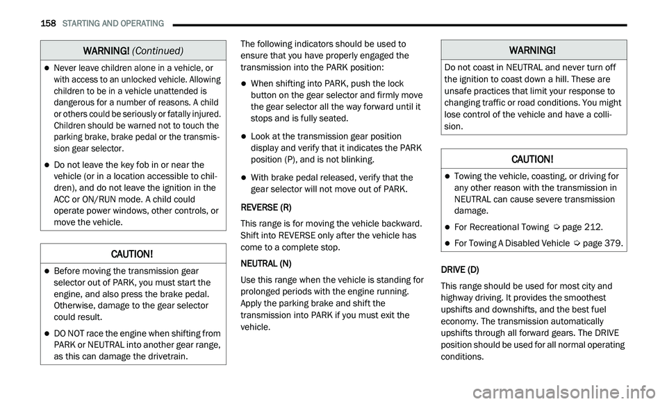 JEEP GLADIATOR 2022  Owners Manual �:�$�5�1�,�1�*� (Continuedyf 